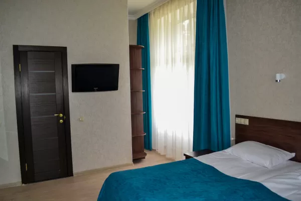 Одноместный номер 1 категории в 1 корпусе в санатории Металлург в городе Ессентуки - фотография