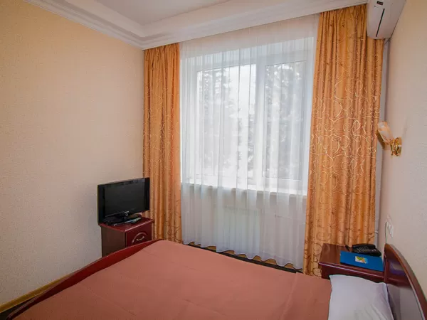 Одноместный номер 1 категории в 6 корпусе в санатории Металлург в городе Ессентуки - фотография