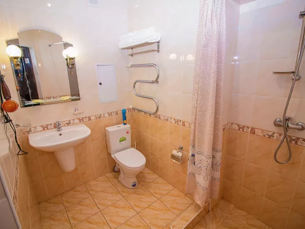 Семейный номер 1 категории в 1 корпусе в санатории Металлург в городе Ессентуки - фотография