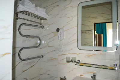 Одноместный номер 1 категории в 1 корпусе в санатории Металлург в городе Ессентуки - фотография