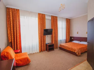 Семейный номер 1 категории в 1 корпусе в санатории Металлург в городе Ессентуки - фотография